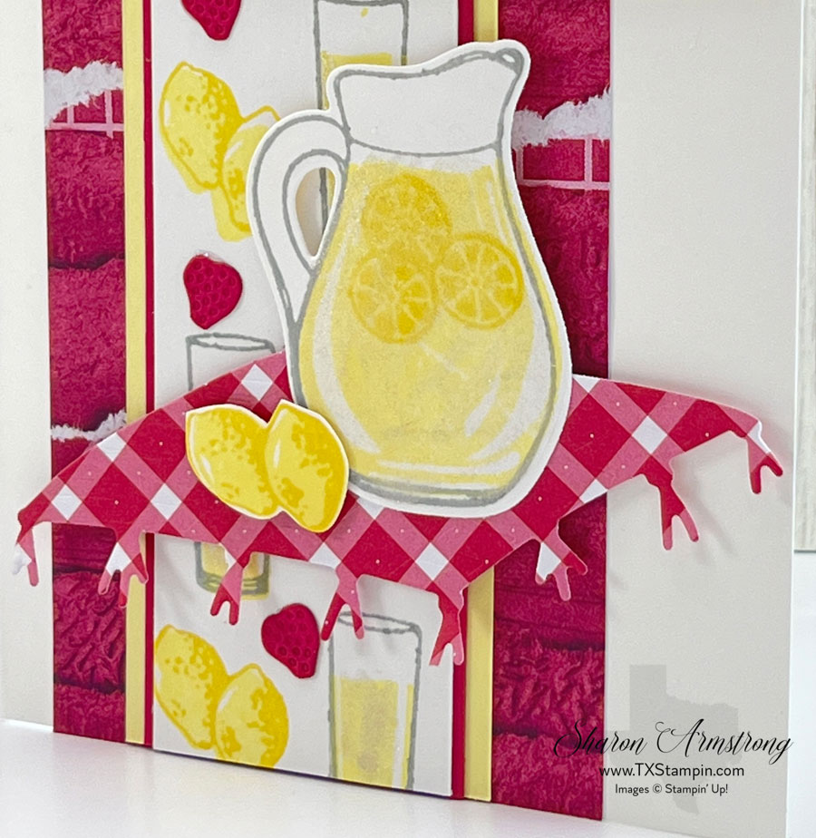 so refreshing lemonade pitcher up close picnic blanket lemons