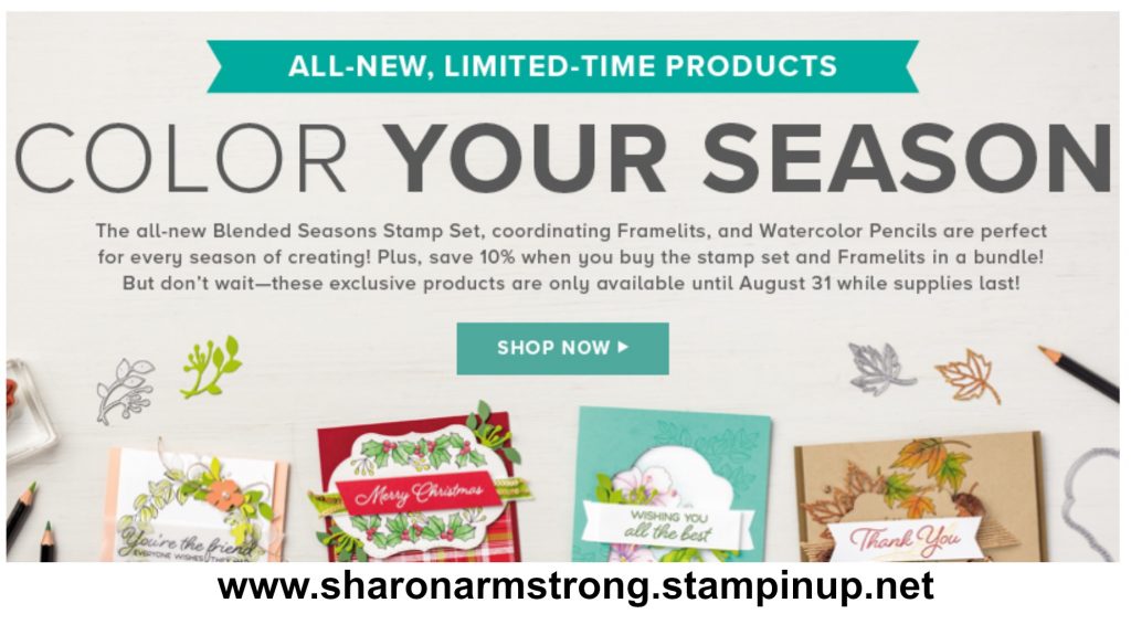 Stampin’ Up! Color Your Season Limited Time Products