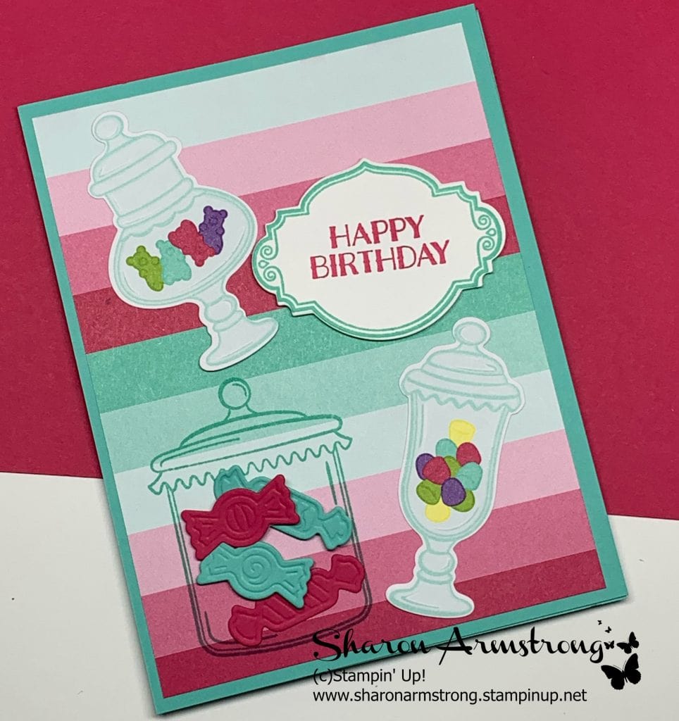 Card Making Tutorial for Easel Card | Stampin Up Sweetest Thing