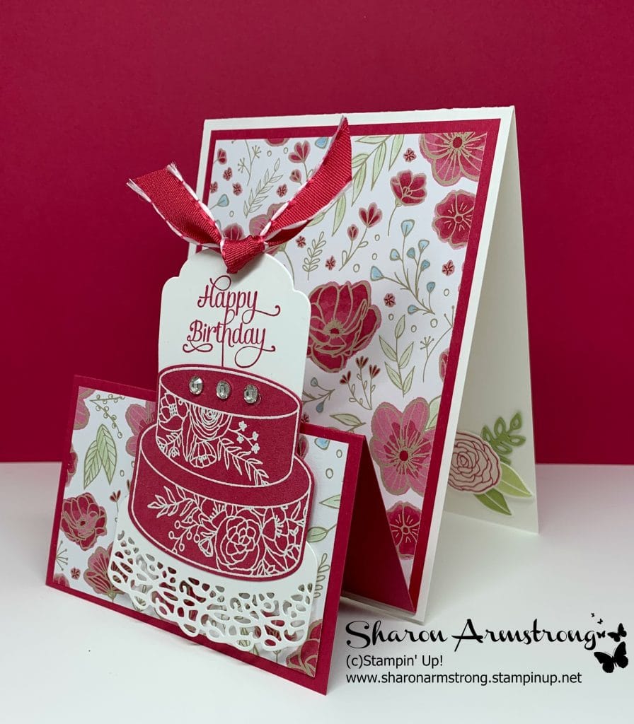 You’ll be Proud to Make this Double Easel Fold Card