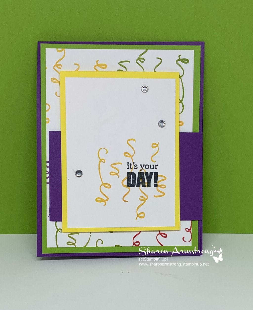 Make a Festive Fun Fold Birthday Card