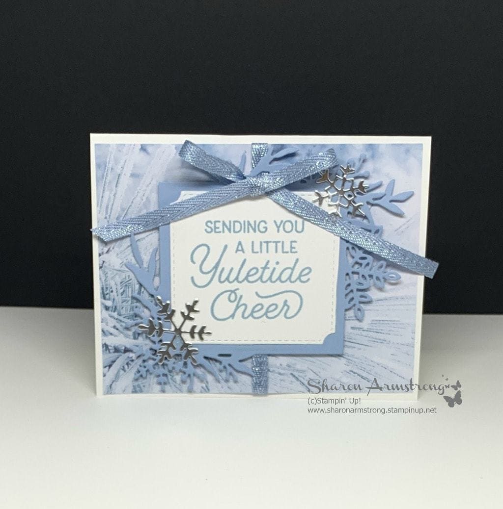 Simple-Christmas-Card-Handmade-by-Sharon-Armstrong-TxStampin
