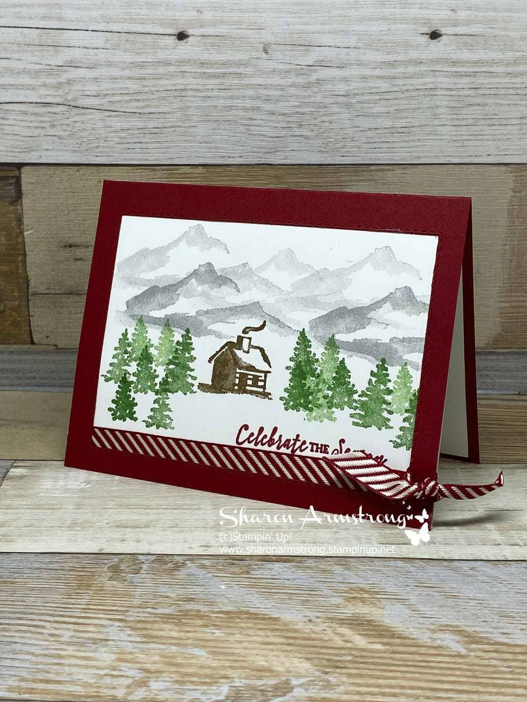 How to Make a Mantel-Worthy Framed Christmas Card