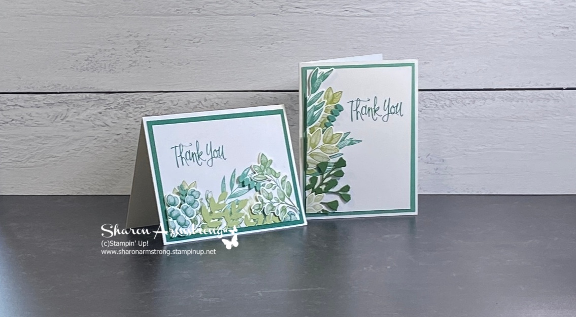 How to Make a Split Card for 2 Greeting Cards in One Sitting