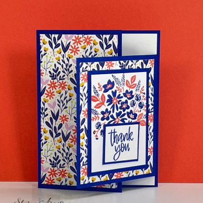Double Flap Fold Card: I Promise You Can Make This Greeting Card Quickly