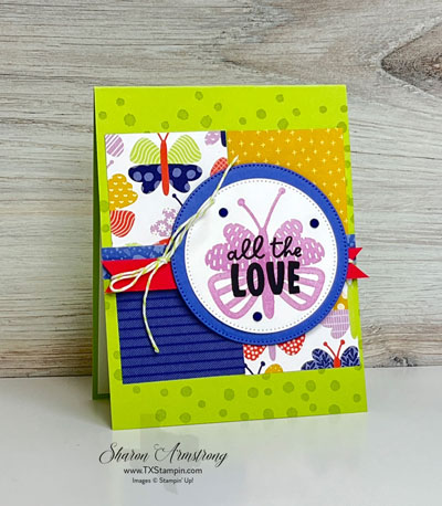 A Simple Card To Make With Bright & Cheerfulness In Mind