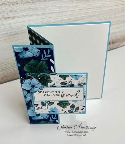 Z-Fold Flap Card Design Idea: Make A Beautiful Simple Greeting Card