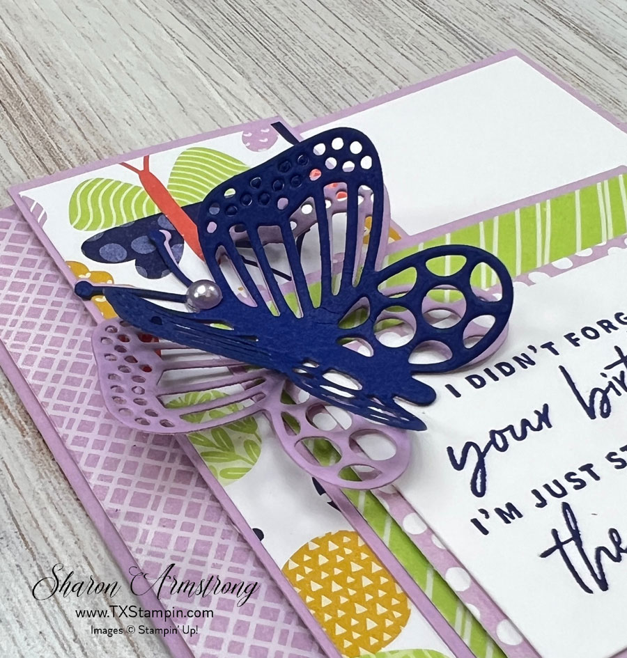 Fun Fold Birthday Card Mystery Stamping Style | Make A Card With Me