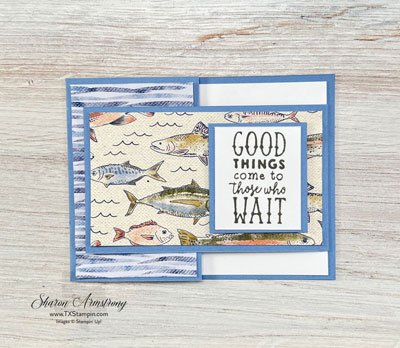 Gone Fishing! But First I Made This Awesome Guy Card