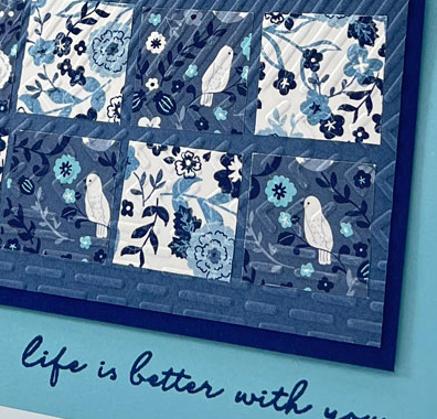 Mystery Monday Stamping Card: Life Is Better With You!