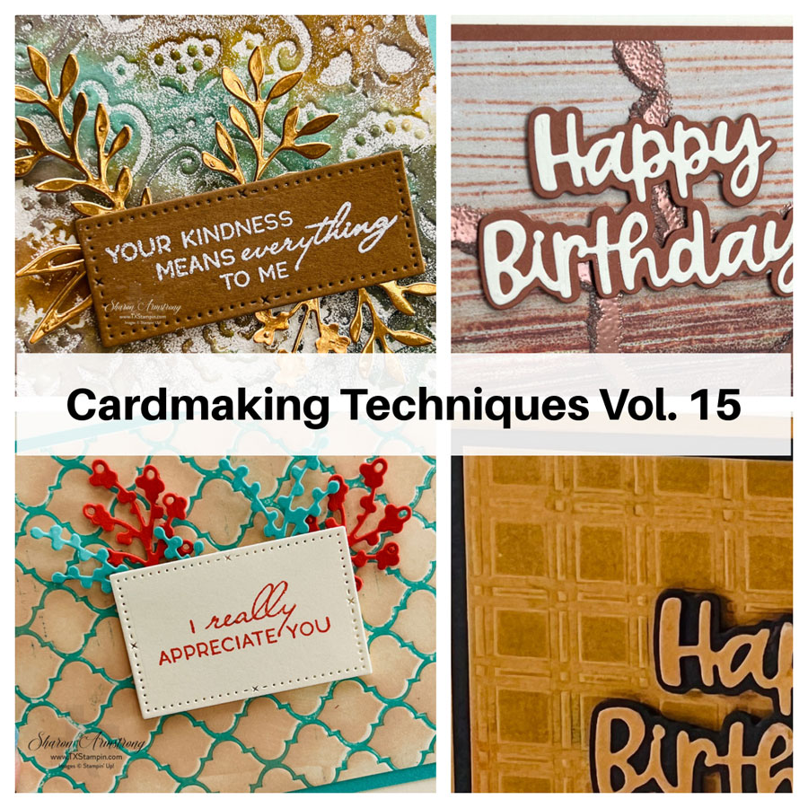 Card Making Techniques | Volume 15