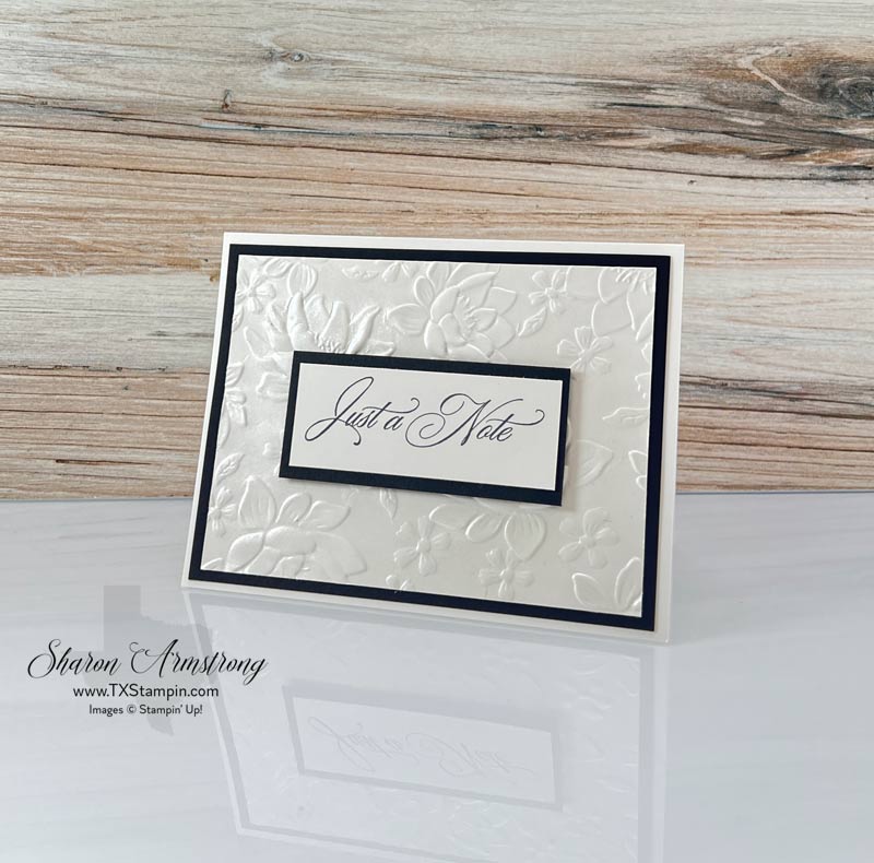 Pearlized Enamel Effects: An Elegant Card With A Magical Touch