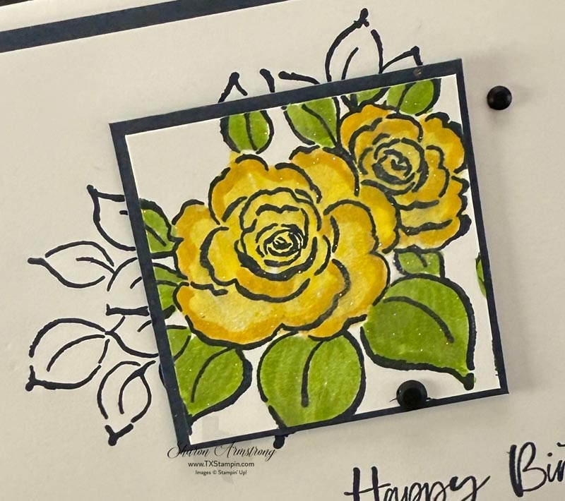 Mystery Monday Stamping – Spotlighting Technique