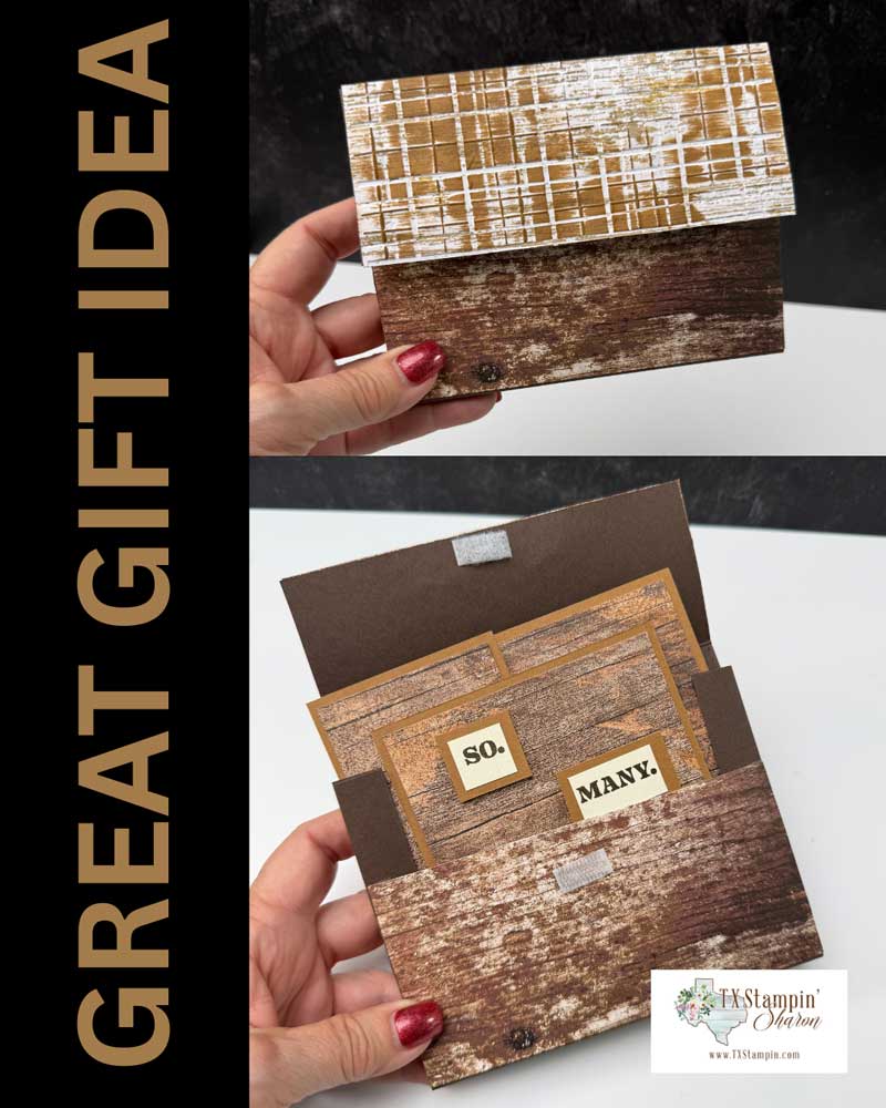 Easy Masculine Birthday Cards + DIY Card Holder