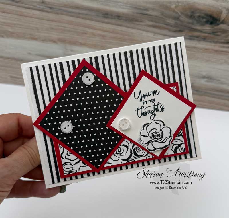 One Mystery Stamping Card Sketch—Two Completely Different Looks!